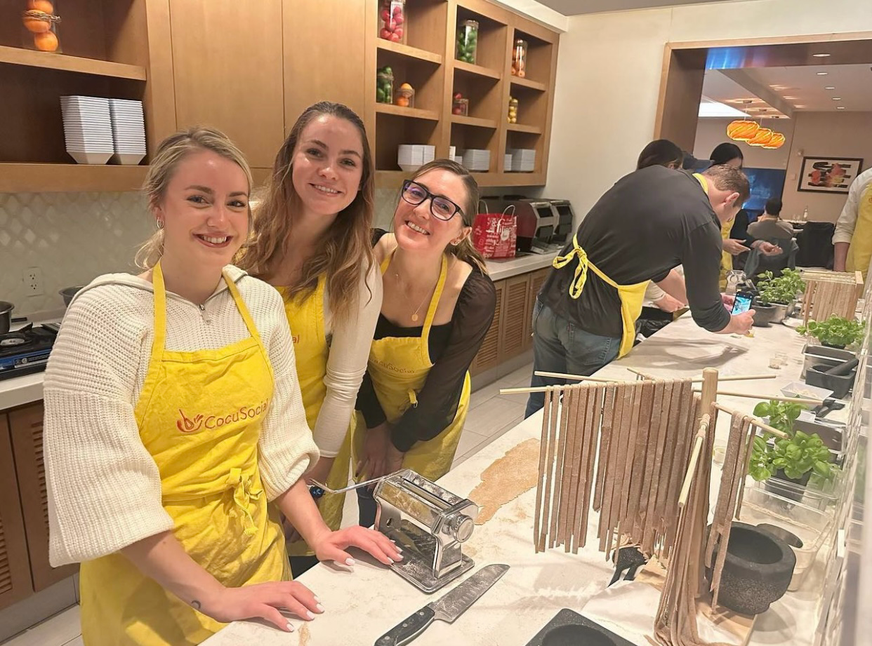 Authentic Tagliatelle Al Pesto Cooking Class In NYC